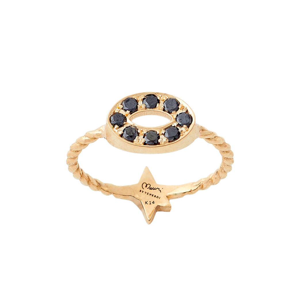 LUCIA RING Black Diamond